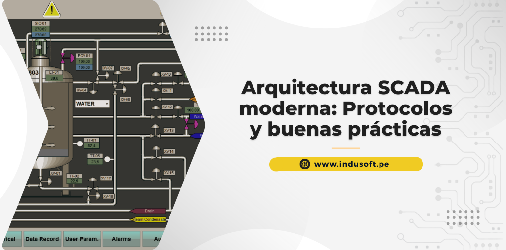 Arquitectura SCADA moderna Protocolos y buenas prácticas